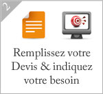 etape 2 - remplissez votre devis